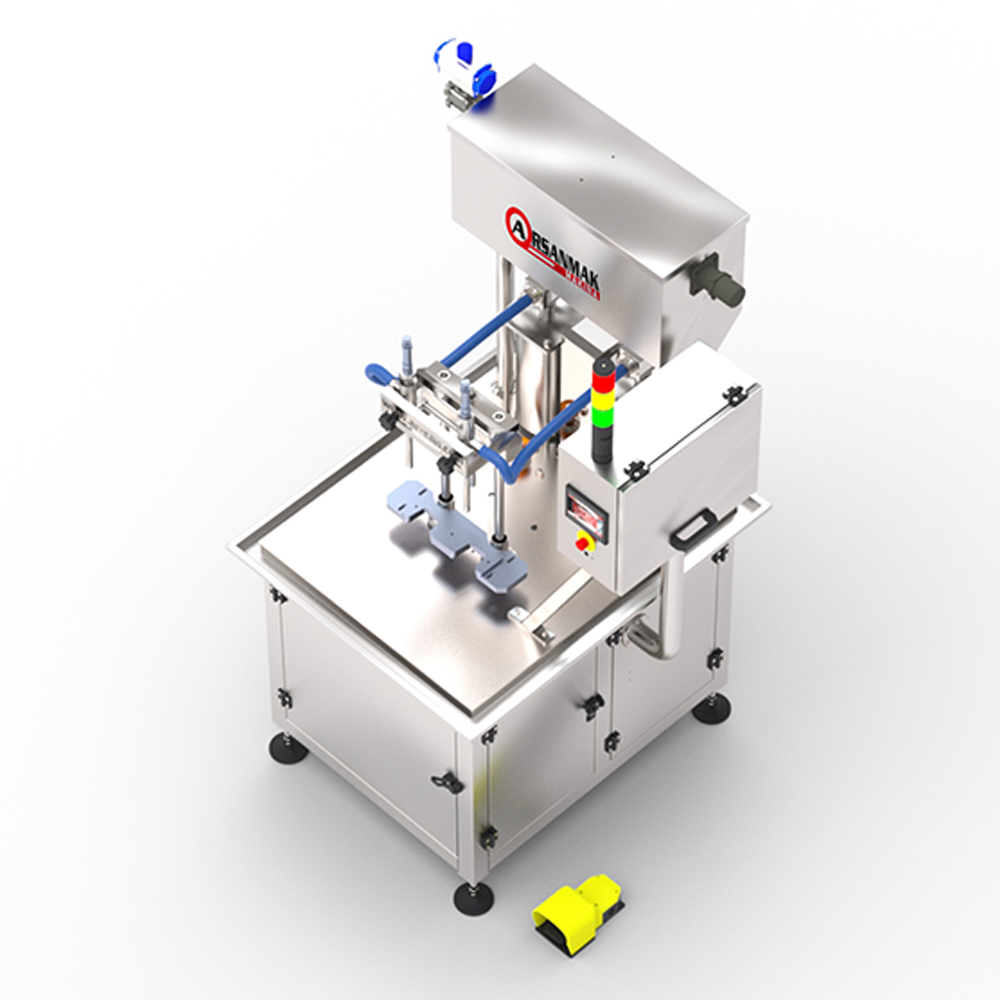 Çift Nozullu Yarı Otomatik Dolum Makinesi